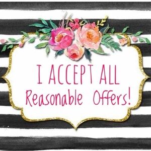 Accepting all reasonable offers!!!!!